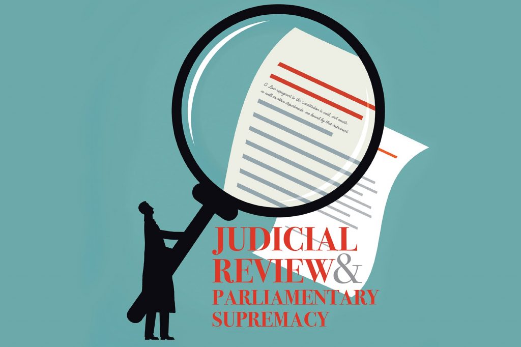 Judicial Review & Parliamentary Supremacy Judicature