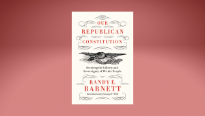 Cover of "Our Republican Constitution"