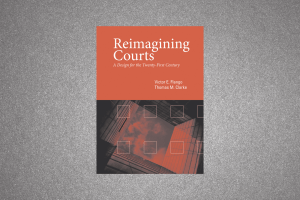 Cover of Reimagining Courts Book