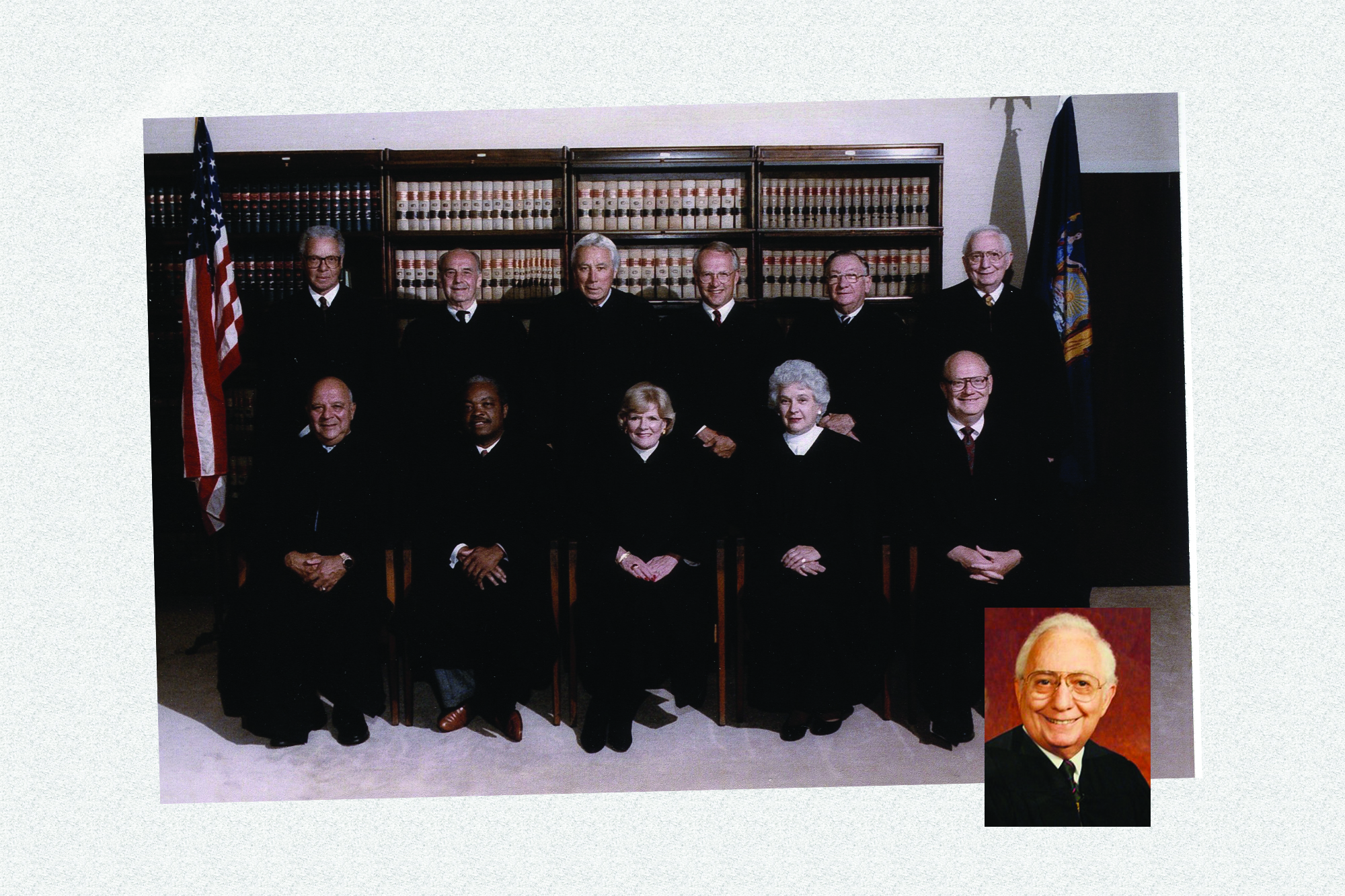 Justice David Boehm photo and portrait of his court