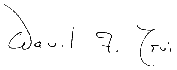 David F. Levi signature